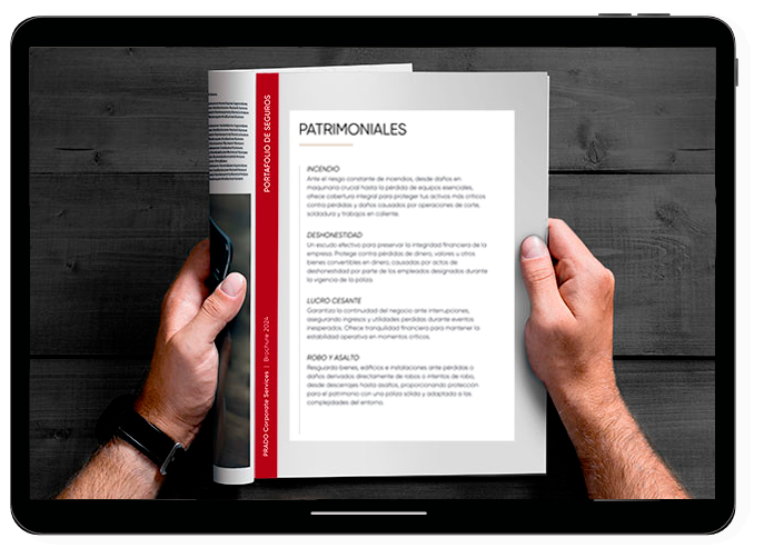Brochure seguros patrimoniales